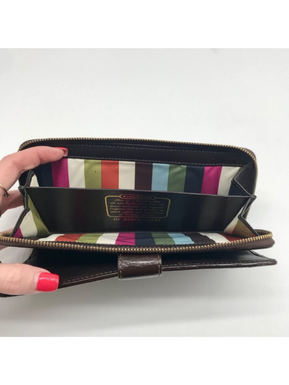 Coach Tan Signature Canvas Shoulder Bag - Picture 11 of 13